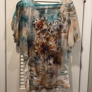 Pretty floral blouse